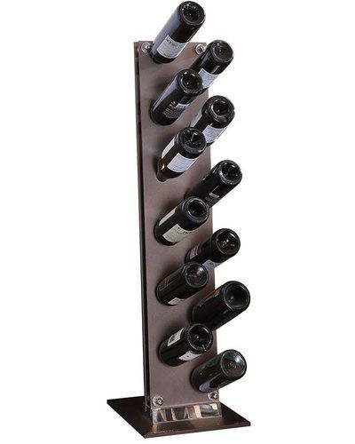 铝酒瓶柜 - CORNER - Del Barba Lavorazioni Metalli Srl - 嵌入式 / 商用 / 黑色