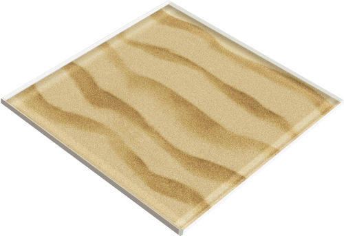玻璃地面 - SAND FLOOR - Crystalexe - 用于室外 / 室内 / 卫浴