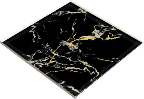 玻璃地面 - CALACATTA BLACK GOLD - Crystalexe - 室内 / 用于楼梯板 / 商业
