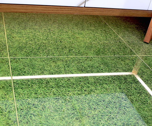 玻璃地面 - GRASS FLOOR - Crystalexe - 用于室外 / 室内 / 卫浴