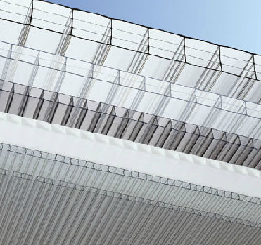 壁板聚碳酸板 - AKRA®THERM - AKRAPLAST - 棚顶 / 防紫外线 / 半透明