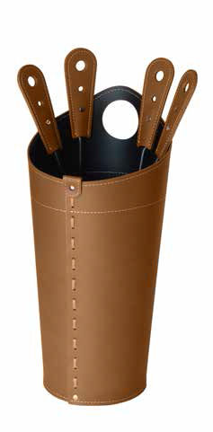 皮质壁炉用具 - NILAR - Limac Design®