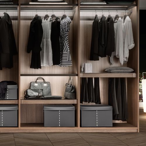 皮质收纳瓶 - GABRY - Limac Design® - 用于浴室 / 带盖 / 用于衣柜