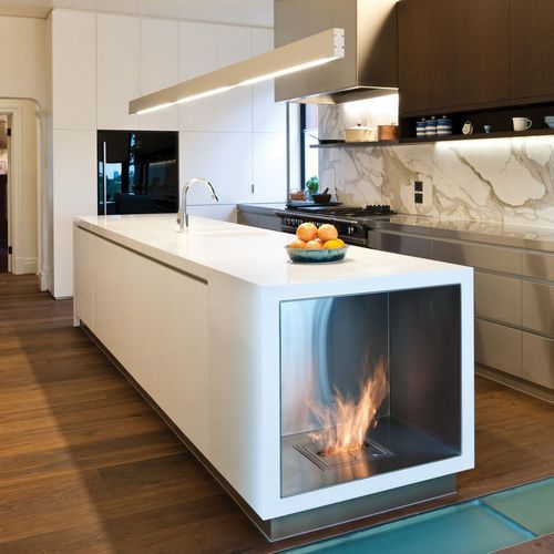 生物酒精壁炉 - ECOSMART FIRE FIREBOX 650SS - Cheminée sur mesure - France - 嵌入式 / 单面 / 炉膛封闭式