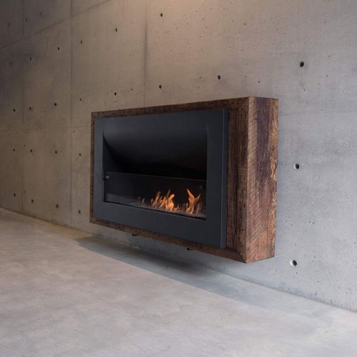 生物酒精壁炉 - ECOSMART FIRE FIREBOX 1100CV - Cheminée sur mesure - France - 壁挂 / 单面 / 炉膛开放式