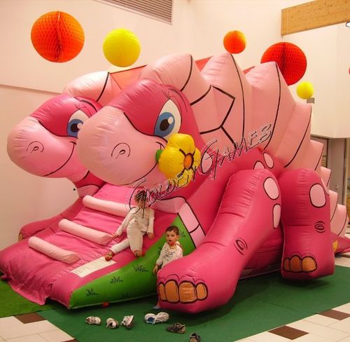 充气玩具 - DAISY DINO SLIDE - GOLDEN GAMES SRL