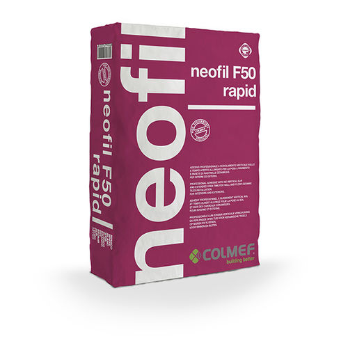 固结砂浆胶合剂 - NEOFIL F 50 RAPID - COLMEF - 用于瓷砖 / 液压 / 水泥