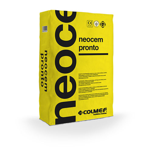 快干型找平层 - NEOCEM PRONTO - COLMEF - 辐射 / 水泥