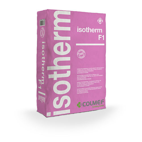 固结砂浆胶合剂 - ISOTHERM F1  - COLMEF - 液压 / 矿物 / 粉末