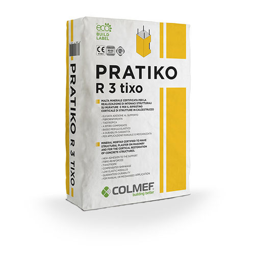 修补砂浆 - PRATIKO R3 TIXO - COLMEF - 重建 / 用于混凝土 / 用于石工