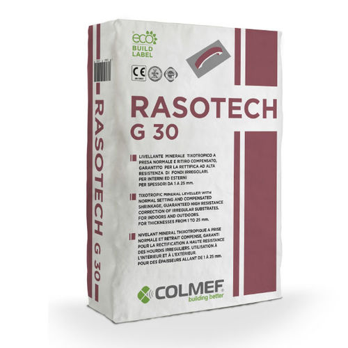 光滑涂料 - RASOTECH G 30 - COLMEF - 室内 / 户外 / 用于混凝土
