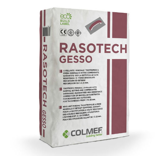 光滑涂料 - RASOTECH GESSO - COLMEF - 室内 / 墙面 / 石膏