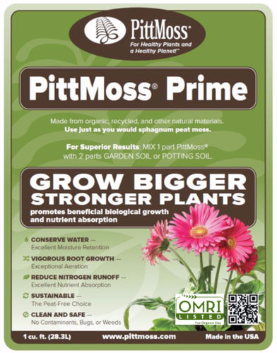 纤维素纤维栽培基质 - PRIME - PittMoss LLC - 散装 / 袋装 / 含纤维