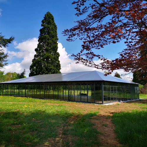 独立冬季阳光房 - ORANGERIE SIMPLE TOIT 15M - ABRI AND CO - 电镀钢 / 玻璃 / 商用