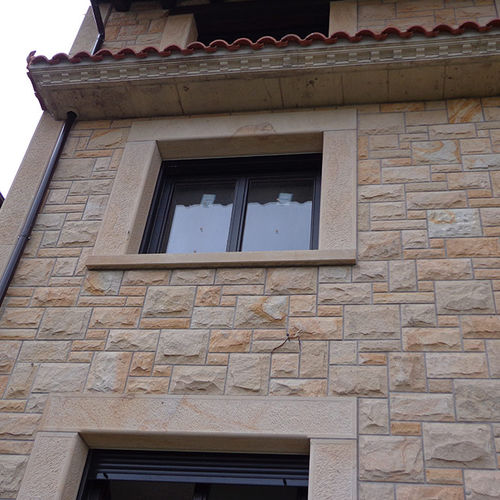 立面板 - PITCHED FACE WALLING - Areniscas Sierra de la Demanda S.L. - 砂岩 / 布艺 / 仿石