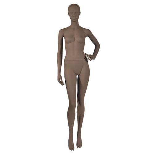 女模特模型 - ELLE4U - Cofrad Mannequins - 抽象风格 / 棕色 / 商用
