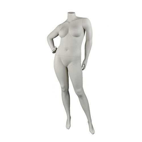 大码女性模特模型 - DIS.VO4 - Cofrad Mannequins - 现实风格 / 无头 / 白色