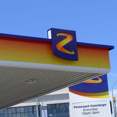 外包复合板 - Z-ENERGY PETROL STATION - ALUCOBOND/阿鲁克邦 - 建筑物 / 用于遮蔽棚 / 防风雨