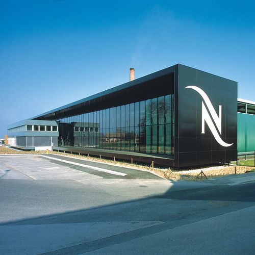 立面板 - NESPRESSO - ALUCOBOND/阿鲁克邦 - 铝制 / 复合材料 / 榫合式