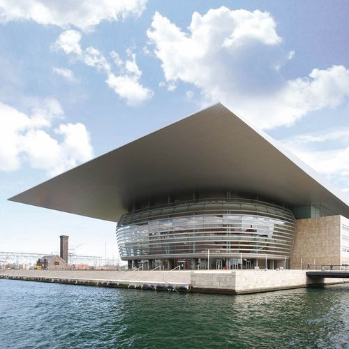 外包复合板 - THE OPERA, COPENHAGEN - ALUCOBOND/阿鲁克邦 - 用于屋顶 / 防风雨 / 防紫外线