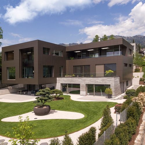 外包复合板 - VILLA SCHWYZ - ALUCOBOND/阿鲁克邦 - 室内装潢 / 用于壁板外墙 / 用于屋顶