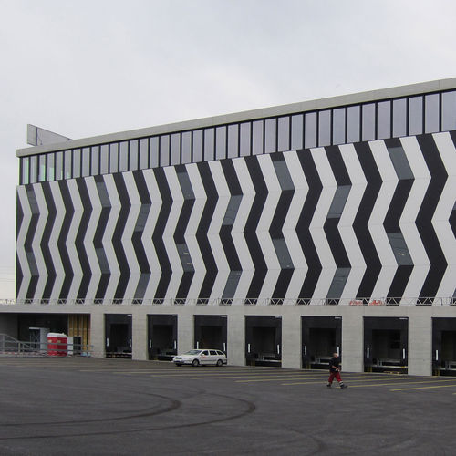 立面板 - LAGERHÄUSER SCHAFISHEIM - ALUCOBOND/阿鲁克邦 - 铝制 / 复合材料 / 榫合式