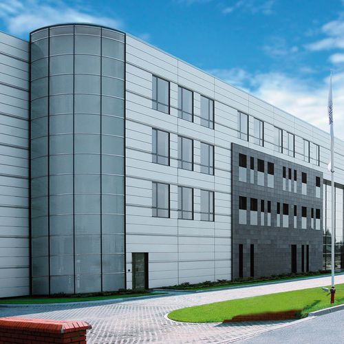 盒式幕墙系统 - OFFICE BUILDING AND WAREHOUSE MAGO - ALUCOBOND/阿鲁克邦 - 复合材料 / 铝制 / 榫合式