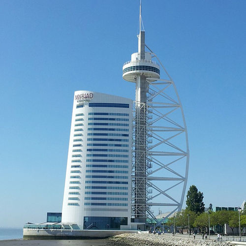 面板幕墙 - HOTEL MYRIAD LISBOA - ALUCOBOND/阿鲁克邦 - 铝制 / 复合材料 / 装饰