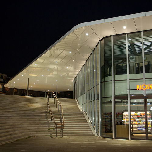 复合材料拱腹 - RAILWAY STATION HARDERWIJK - ALUCOBOND/阿鲁克邦 - 铝制