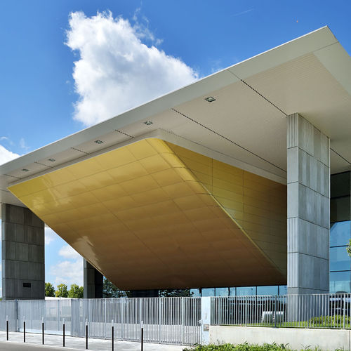 外包复合板 - CONGRÈS D'AGEN - ALUCOBOND/阿鲁克邦 - 用于壁板外墙 / 墙壁 / 用于屋顶