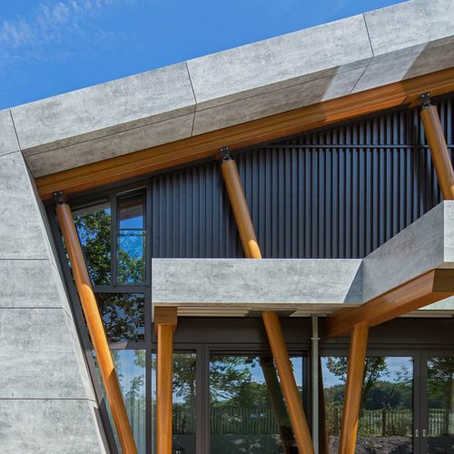 立面板 - ALUCOBOND® DESIGN - ALUCOBOND/阿鲁克邦 - 石膏灰泥 / 铝制 / 复合材料
