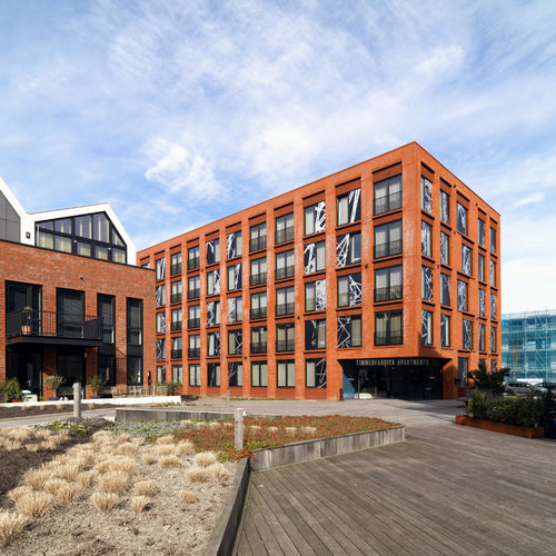 复合材料砌面板 - TIMMERFABRIEK APARTMENTS - ALUCOBOND/阿鲁克邦 - 铝制 / 用于外墙 / 住宅