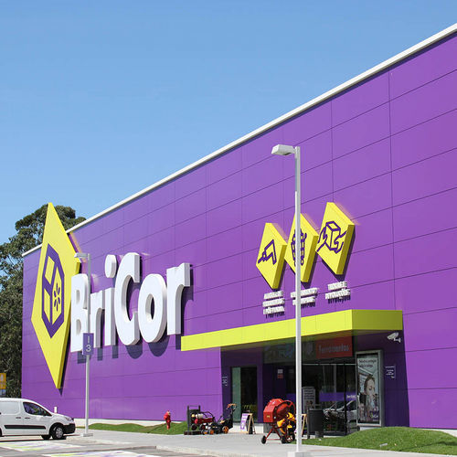 立面板 - SHOPPING CENTRE BRICOR NASSICA - ALUCOBOND/阿鲁克邦 - 铝制 / 复合材料 / 榫合式