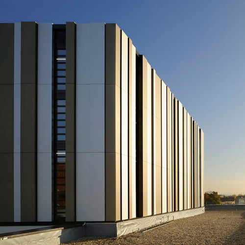 立面板 - UNIVERSITY LIBRARY ERLANGEN - ALUCOBOND/阿鲁克邦 - 铝制 / 复合材料 / 榫合式