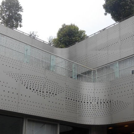 立面板 - MCT-004 - M-City Aluminum Co., Ltd. - 板式 / 铝制 / 穿孔