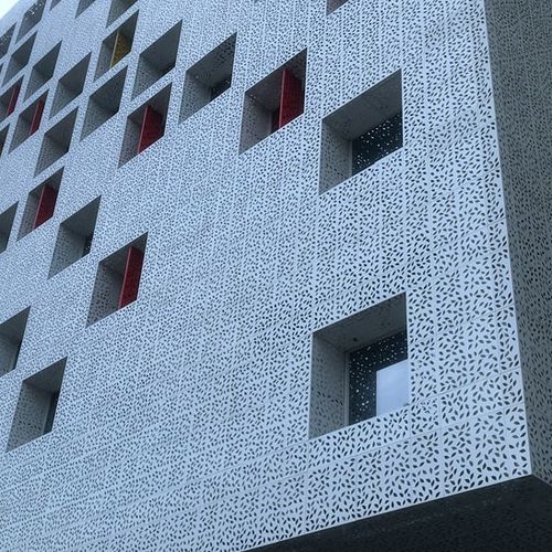 立面板 - MCT-N01 - M-City Aluminum Co., Ltd. - 铝制 / 穿孔 / 仿金属