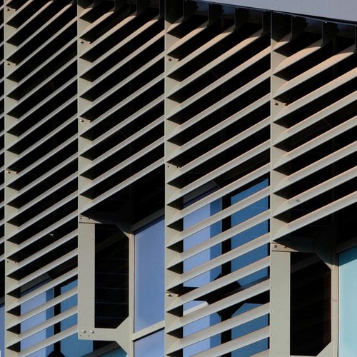 铝制建筑遮阳板 - M-City Aluminum Co., Ltd. - 用于外墙