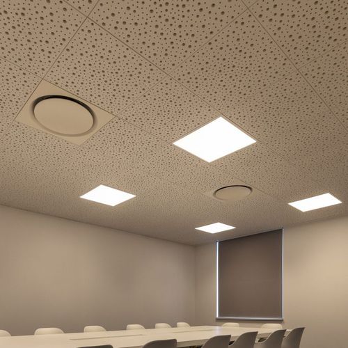 天花板空气扩散器 - CONCEALED - ALDES - 正方形