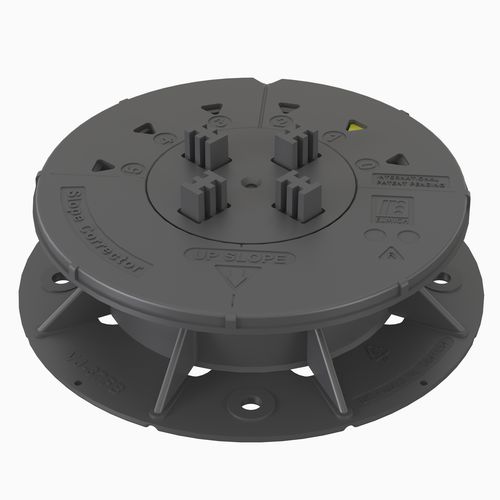 聚丙烯活动地板接点 - VERSIJACK® VJ-F1 42-55 mm - Elmich Pte Ltd - 户外 / 室内 / 可调节