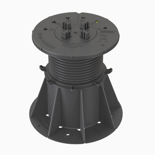 聚丙烯活动地板接点 - VERSIJACK® VJ-F4 122-206 mm - Elmich Pte Ltd - 户外 / 室内 / 可调节