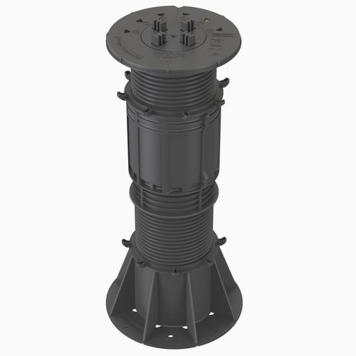 聚丙烯活动地板接点 - VERSIJACK® VJ-F6 282-451 mm - Elmich Pte Ltd - 户外 / 室内 / 可调节