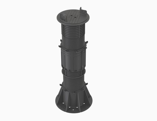 聚丙烯活动地板接点 - VersiJack® VJ-F7 361-527 mm - Elmich Pte Ltd - 户外 / 室内 / 可调节