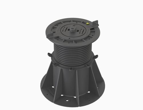聚丙烯活动地板接点 - VersiJack® VJ-F4 119.5–203.5 mm - Elmich Pte Ltd - 户外 / 室内 / 可调节