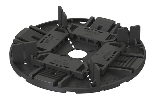 聚丙烯活动地板接点 - VersiPave® 12P 12–24 mm - Elmich Pte Ltd - 户外 / 室内 / 可调节