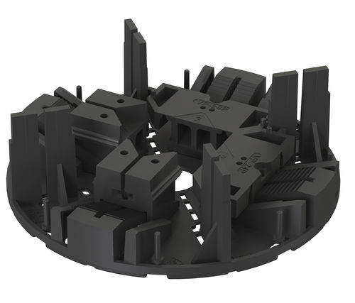 聚丙烯活动地板接点 - VersiPave® 24P 24–45 mm - Elmich Pte Ltd - 户外 / 可调节 / 用于露台地板