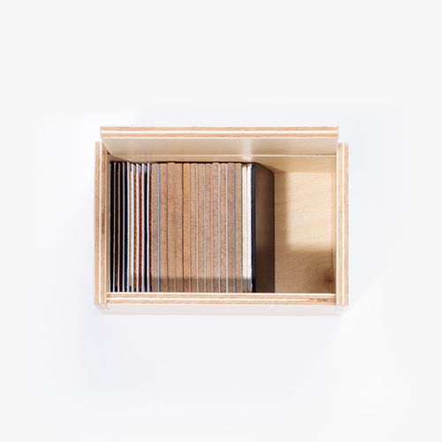 桦木收纳瓶 - SAMPLE BOX - Marqqa - 胶合板材料