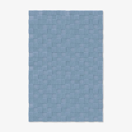 现代风格地毯 - Square Textured - Marqqa - 几何 / 羊毛 / 新西兰羊毛