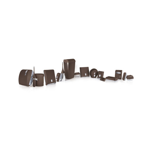 塑料卫浴套件 - LINEA COLORED - BROWN - MAR PLAST Group S.p.A. - 落地式 / 壁挂 / 独立式