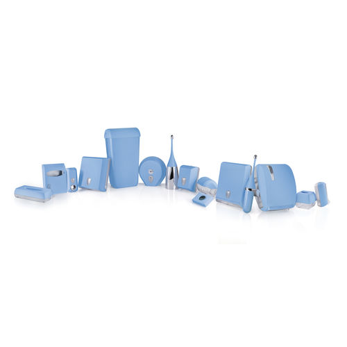 塑料卫浴套件 - LINEA COLORED - BLUE - MAR PLAST Group S.p.A. - 落地式 / 壁挂 / 表面安装