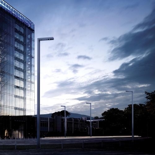 市政路灯 - IMISTRAL DUO - BSI LIGHTING TECHNOLOGIES INC. - 现代风格 / 铝铸铁 / 不锈钢